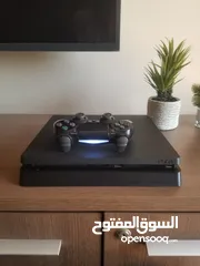  1 بلاي ستيشن 4 سليم شبه وكاله