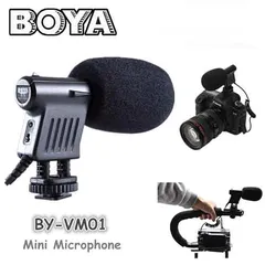  6 ميكرفون كاميرا Directional Video Condenser Microphone for Canon Nikon DSLR Camco