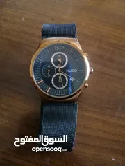  6 ساعة نوع hwgo ماكينة يابانية ضد المي ستانلي تيل الكستكك بحالة ممتازة