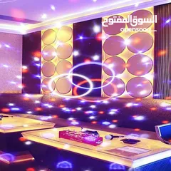  5 كرة الديسكو مع سماعه