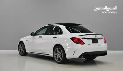  5 Mercedes-Benz C300 1,310 AED Monthly Installment  C 43 Amg Kit  Low Mi  Free Insurance  (R323415)
