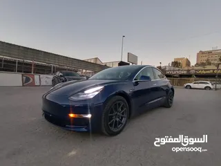  3 تيسلا 3 موديل 2020 ديول موتور لونج رينج كرت ابيض عداد 60 حره