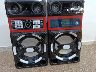  4 سماعات دي جي قوه 38 الف واط تصلح للمناسبات والافراح