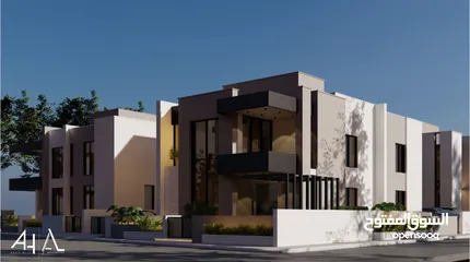  7 فلل مميزه بتصمم عصري للبيع شارع البتراء