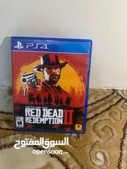  1 لعبة red dead redemption 2 تشتغل على ps4 و ps5