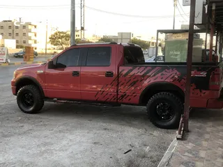  5 فورد f150 لون احمر مميز