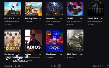  7 حساب epic games فيه مكتبة العاب ممتازة وحساب فورت وروكت نادرين