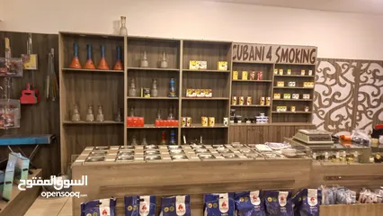  2 خشب ديكور لمحل اراجيل بحالة ممتازة للبيع