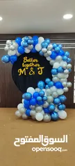  7 Kids birthday balloons & Anniversary setup استئجار بالونات الأطفال