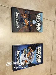  2 Diary of a Wimpy Kid, Diary of an Awesome Friendly Kid and Dog Man Books