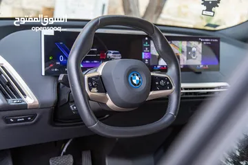  24 BMW IX40 xDrive 2023   كهربائية بالكامل  Full electric   السيارة وارد الماني