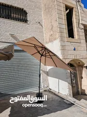  3 مظلة مربعة او دائرية الوان متعددة