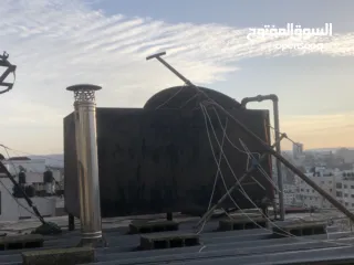  7 ماطور تدفئة مركزية مع خزان سولار مع الراديترات (المشعاعات)