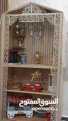  4 طاوله سفر 6 مقاعد و كورنر قهوه و مرجيحه حجم كبير