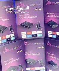  1 رسيفر غزال لينوكس VIP ( 4 جيجا رام ) وريموتين بلوتوث بسعر ما صار