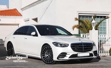  2 Make: Mercedes Benz Model: S450 Model  وارد وكفالة غرغورYear: 2021