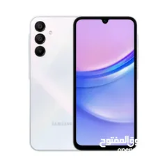  3 Samsung A15 128GB 12Ram 6+6 كفالة وكيل رسمي  BMS A 15 ايه