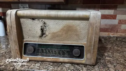  2 راديو الماني  graetz radio ديكور فقط