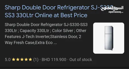  3 Refrigerator Double door