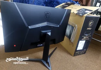  1 msi optix g24 series 144hz curved بحال الوكاله بكرتونتها