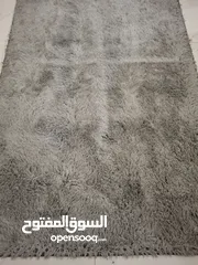  2 سجاد لون رمادي 3قطع للبيع