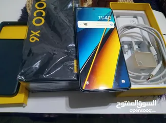  5 هاتف بوكو X6 بحال الجديد 5G بسعر حرق