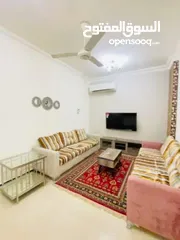  22 شقة مؤثثة راقية2BHK free Wifi &water  الأنصب بنفس بناية باسكن روبنزfullyfurnished Elegant flat