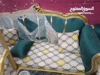  1 أنتريه  زيرو عموله 2كرسي 2كنبه لسرعه البيع