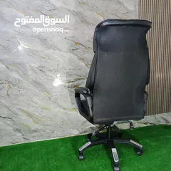  7 كرسي مدير مستورد مميز بالجودة و الشكل جك ايطالي عجال ربر كفالة حقيقيه للشركات الفخمه و المكاتب