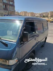  2 باص هونداي فان H100 موديل 1995 بحالة جيدة جدا للبيع
