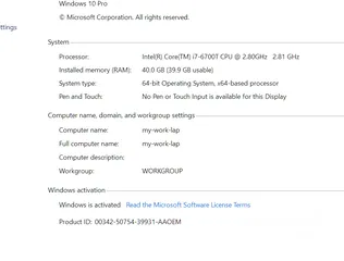  3 كمبيوتر ميني  Optiplex 7040 Mirco - mini