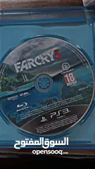  2 دسكة FARCRY3 بلاستيشن3 مستعمله اسبوعين