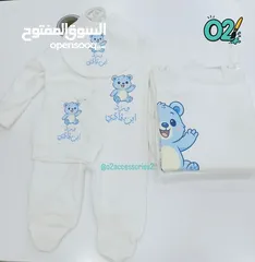  4 طقم تبان بيبي مطبوع حسب الطلب  ( 4 قطع )