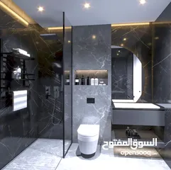  8 شقه 155 متر مربع - 3 غرف -عماره جديده - في ضاحيه الريحان