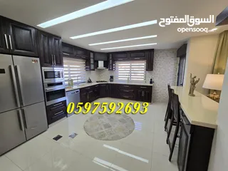  23 شقة فاخرة مفروشة للبيع رام الله الطيرة خلف جاسمن 185 م.