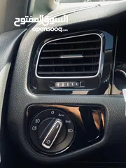  7 جولف Golf Tsi MK7.5 موديل 2018  بحالة الوكالة تسيير 2021  السيارة فللل اضافات