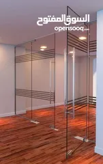  7 Glass partition