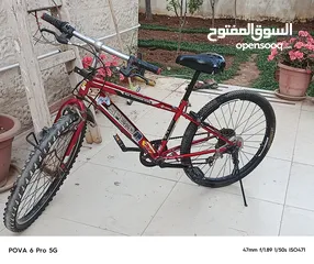  7 بسكليت ياباني أصلي مقاس 24 مع قفل امان ومع 6 غيارات والعجل الخلفي جديد قابل للتفاوض بشكل كبير بالسعر