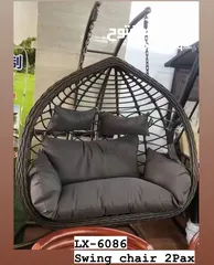  2 swinging chair and others