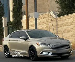  1 فورد فيوجن موديل 2017 لون شمباني كلين