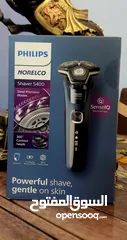  1 ماكنة حلاقة ناعمه من فيليبس صناعة هولندا Philips Norelco Shaver 5400, Rechargeable Wet & Dry