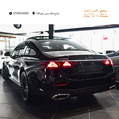 7 مرسيدس اي كلاس مايلد هايبرد نايت بكج 2024 Mercedes E200 Mild Hybrid AMG Kit Night Package