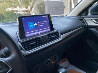  12 مازدا زوم 3 -  2019  بسعر 11600 دينار  كاش لون سلفر    لم تعمل سياحي او تطبيقات نهائي