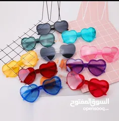  3 New arrival women and man heart glasses with premium quality now available in Oman order now