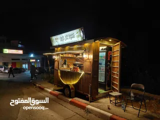  9 كوشك خشبي ممتاز و مميز كفتيريا طعام و مشروبات باردة و ساخنه
