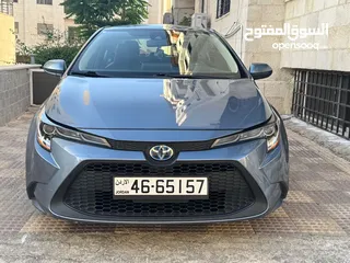  2 تويوتا كورولا 2022 XLE فحص كامل فل كامل جلد تدفئة شاحن وايرلس كراسي كهروباء ياباني بطارية ليثيوم
