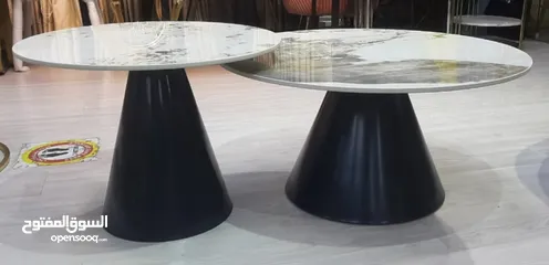  4 Coffee Table  ceramic marble top