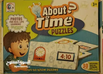  4 ألعاب أطفال kids puzzles للبيع