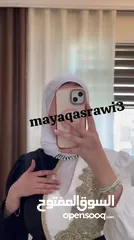  18 فستان ابيض و اسود ملبوس مره وحده بجنن عاللبس  بلبس لوزن 70 كيلو