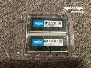  2 جديد - Crucial RAM 64GB Kit (2x32GB) DDR4 3200MHz CL22